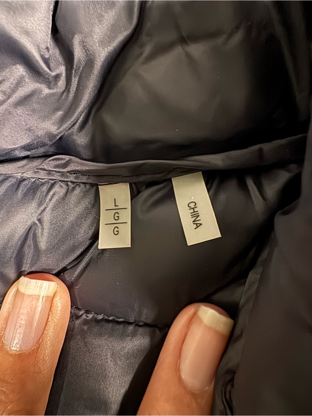 Tahari Olive Green Hooded Puffer Coat with Faux Fur Trim - Picture 6 of 6